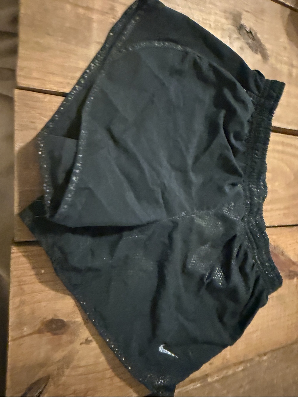 Nike Women’s Black Sparkle Athletic Shorts